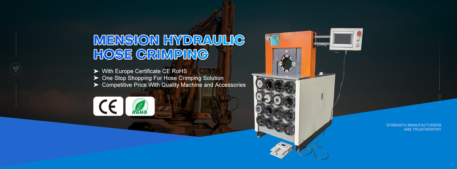 Hydraulic Hose Crimping Machine