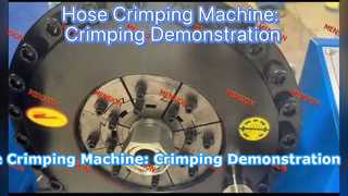 Hose Crimping Machine: Crimping Demonstration