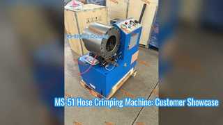 MS-51 Hose Crimping Machine: Customer Showcase