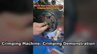 MS-51L Hose Crimping Machine: Crimping Demonstration