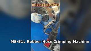 MS-51L Rubber Hose Crimping Machine