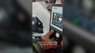 P140 hydraulic hose crimping machine