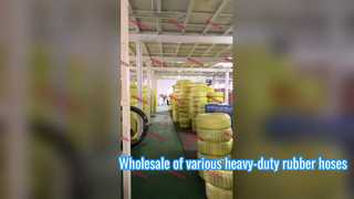 Wholesale of various heavy-duty rubber hoses and crimped fittings