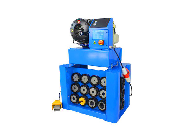 Hydraulic AC Pipe Crimping Machine E130 I For Industrial Hose Pressing