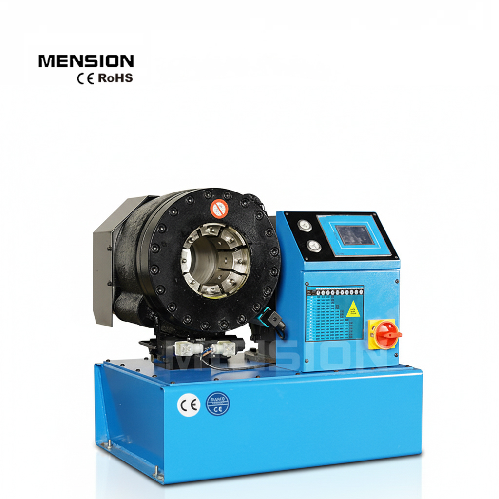 NC130 Hose Pressing Machine for Automotive AC Hose Crimping, Hydraulic ...