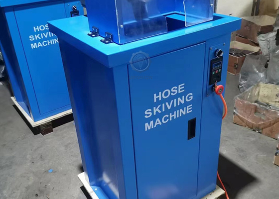 Hose Skiving Machine 2 Inch Stainless Steel Braided Rubber Hose Cutting Machine