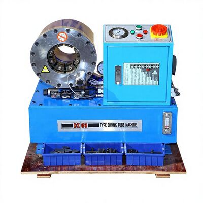 CE RoHS Certified  Hydraulic Hose Crimping Machine With 640T Crimping Force 14-87mm Range And 10 Die Sets For Rubber Hose Assembly   Hose Crimping MachineDX-68  DX-69